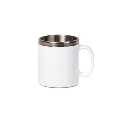 Caneca Em Aço Inox/Poliestireno - 300 Ml Welf