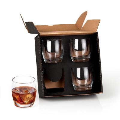 Jogo De Copos Vidro P/ Drink 330 Ml - 4 Pçs Welf
