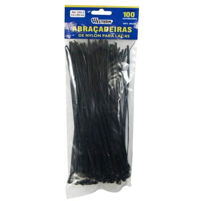 Abraçadeiras Preto 3,6X200Mm Western