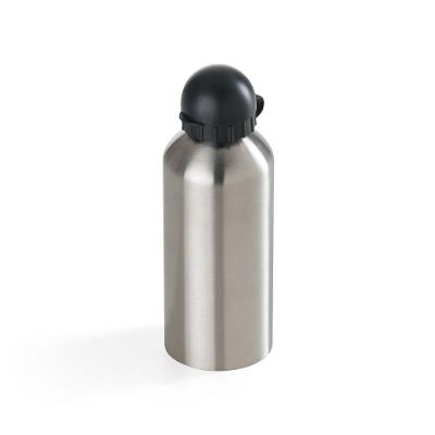 Squeeze Em Aço Inox Com Tampa Preta - 600 Ml Welf