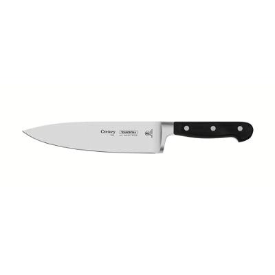 Faca Chef Inox 8 Century Preto Tramontina