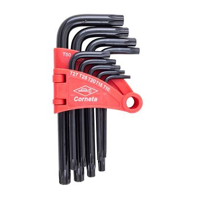 Torx Curta T10-T50 Jogo 9 Peças Corneta