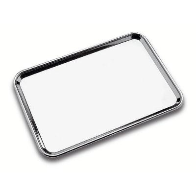 Bandeja Tramontina Service Retangular em  Inox 40x27 cm
