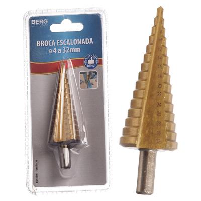 Broca Escalonada 4/32Mm Berg Corneta
