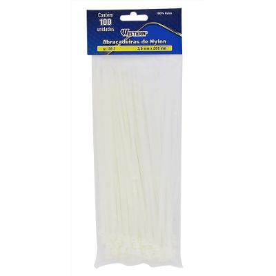 Abraçadeiras Branco 3,6X200Mm Western