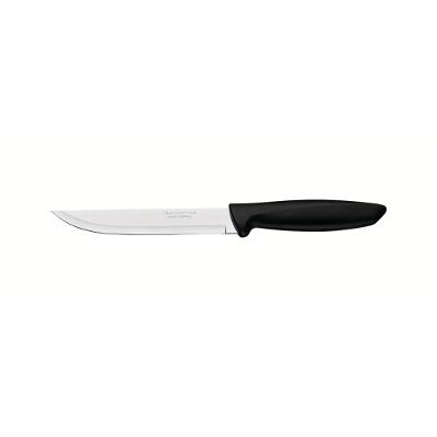 Faca Cozinha Inox 6 Plenus Preto Reta Tramontina