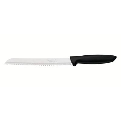Faca Pao Inox 8 Plenus Preto Tramontina