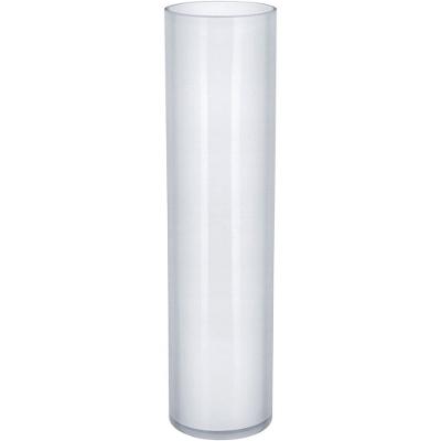 Vaso de Vidro 40x10x10cm Branco