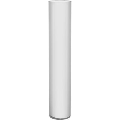 Vaso de Vidro 80x15x15cm Branco