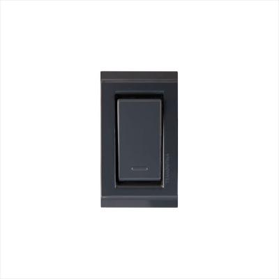 Conjunto Para Móvel 1 Interruptor Simples 10 A Tramontina Liz Grafite