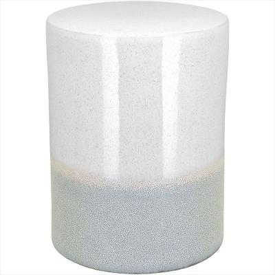 Banqueta Cerâmica 44x32x32cm Marfim