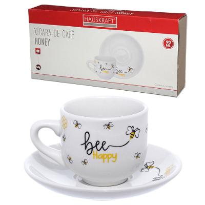 Xícara Café Honey Hauskraft 90 ml 6 Peças