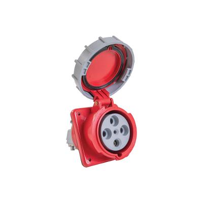 Tomada de Embutir Industrial 3P+T 125 A 380-415 Vca 6 H Tramontina
