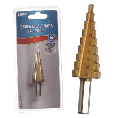 Broca Escalonada 4/20Mm Berg Corneta