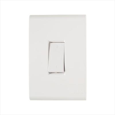 Conjunto 4x2 com 1 Interruptor Bipolar Tramontina Liz 10 A 250 V Branco