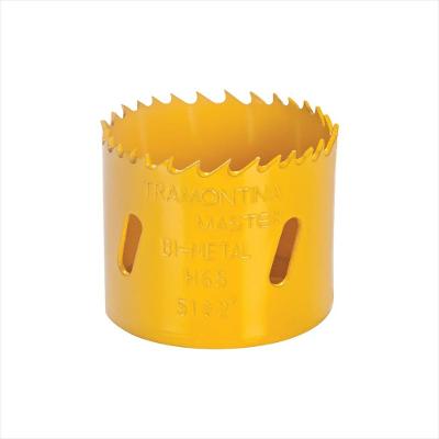 Serra Copo Bi-Metálica 44 mm 1.3/4 Tramontina Master com Dentes em Aço Rápido HSS