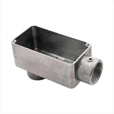 Condulete Fixo 1 Tipo Lb Tramontina com Rosca Bsp e sem Tampa