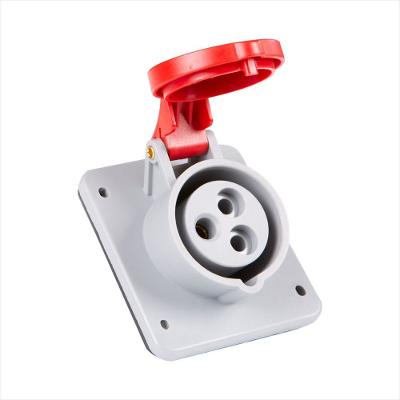 Tomada de Embutir Industrial 2P+T 32 A 380-415 Vca 9 H Tramontina