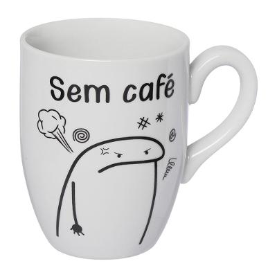 Caneca Porcelana Meme Hauskraft 350 ml