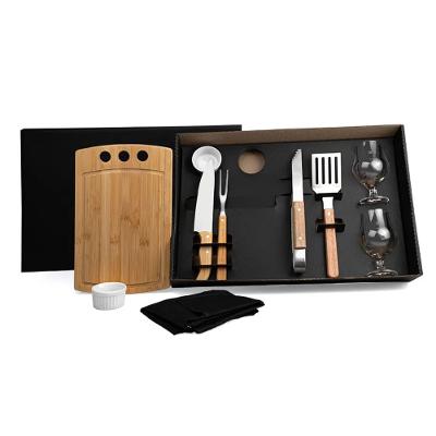 Kit Para Churrasco - Hambúrguer - Cerveja - 10 Peças