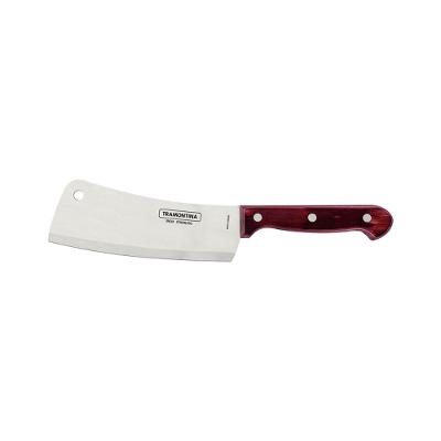 Cutelo Inox 6 Polywood Vermelho Tramontina