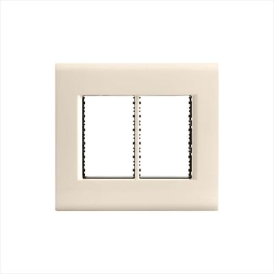 Placa 6 Postos 4x4 Tramontina Liz Bege