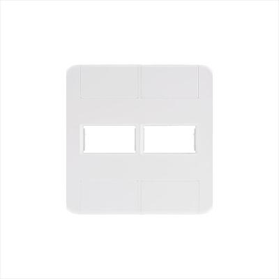 Placa 2 Postos 4x4 Tramontina Tablet Branca