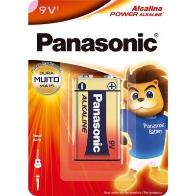 Bateria Alcalina 9V (Com1 Bateria) Panasonic