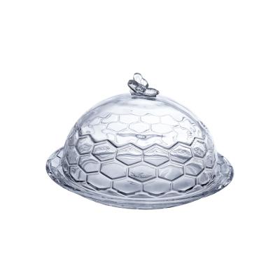 Queijeira Vidro Bee TR de 20cm - Hauskraft