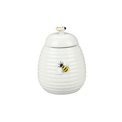 Pote Redondo de Porcelana Abelha 700ml - Hauskraft