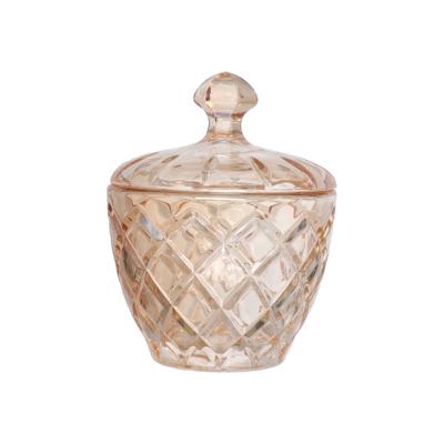 Potiche Decorativo de Vidro Luxo 11cm - Hauskraft