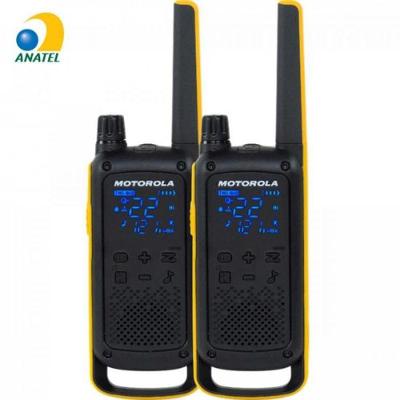Rádio Comunicador Talkabout Motorola T470BR 35km Amarelo/Preto PAR / 2
