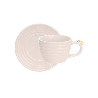 Xícara de Chá de Porcelana Honey Bee Happy - Hauskraft