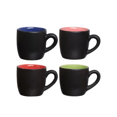 Jogo de Canecas de Cerâmica Agra 150ml 4 Peças