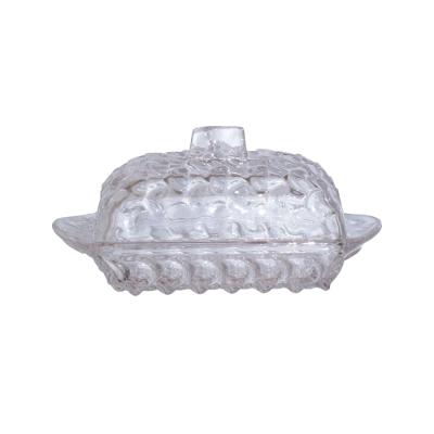 Manteigueira de Vidro Liana 17cm Hauskraft