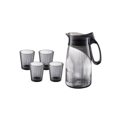 Jarra Com Quatro Copos Galante Cristal Hauskraft