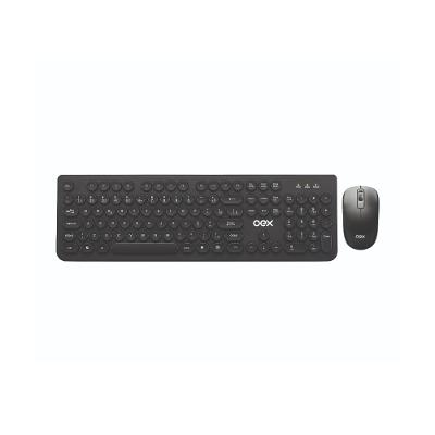 Combo Teclado E Mouse Preto OEX