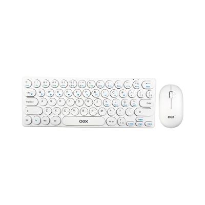 Combo Teclado E Mouse Retro Brasil OEX