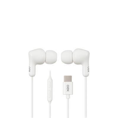 Fone Sync Type C Branco OEX