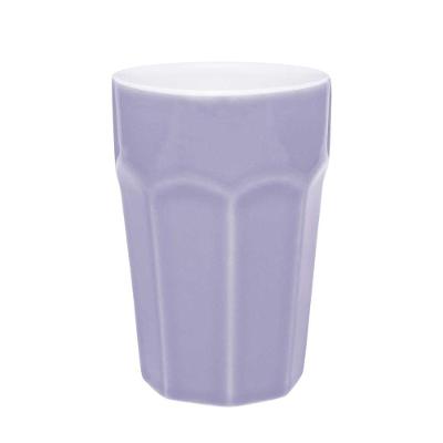 Copo Grande 300 Ml Oxford Branco/Lilás