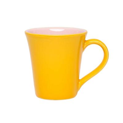 Caneca Tulipa 330 Ml Oxford Rosa/Amarelo