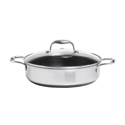 Frigideira Multiuso Reta em aço Inox 26 cm 3,5 L Oxford Hive