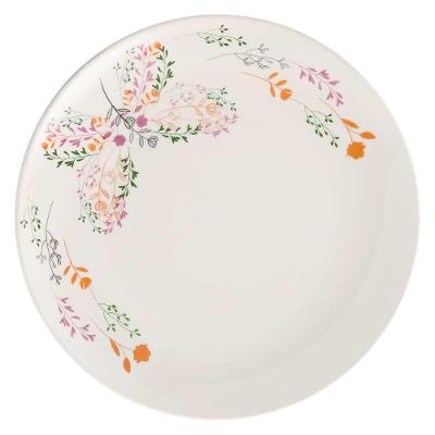 Jogo De 6 Pratos Rasos 26 Cm Oxford Unni Jardim Secreto