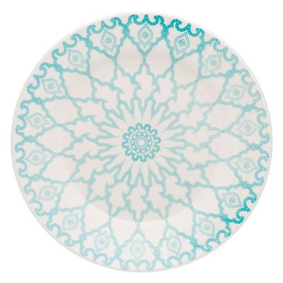 Jogo de 6 Pratos Rasos 24cm Biona Donna Mandala