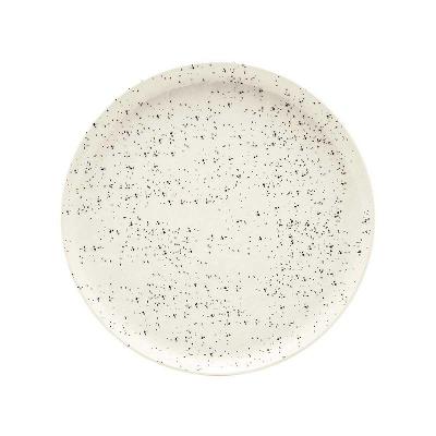Jogo de 6 Pratos Sobremesa 20 Cm Oxford Flat Chuvisco