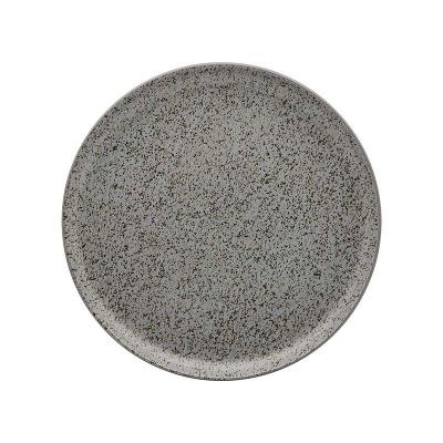 Jogo de 6 Pratos Sobremesa 20 Cm Oxford Flat Gray