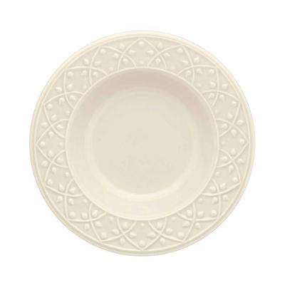 Prato Fundo 23 Cm Oxford Mendi Marfim