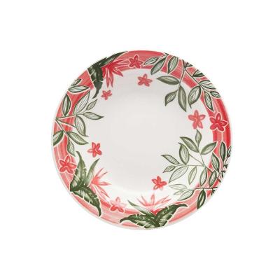 Prato Fundo 21,5 Cm Donna Jardim Tropical