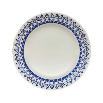 Prato Raso 24 Cm Donna Grecia