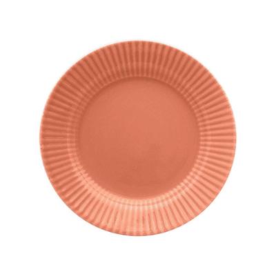 Prato Sobremesa 18 Cm Canelé Salmão